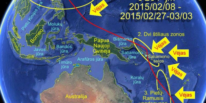 4-o etapo meteo-okeanografinė apžvalga (2015-02-04)